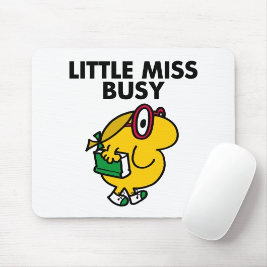Miss Busy | Leestijd Muismat (Met muis)