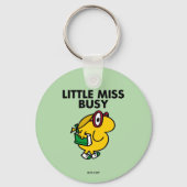 Miss Busy | Leestijd Sleutelhanger (Voorkant)