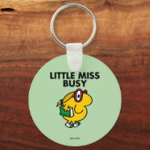 Miss Busy | Leestijd Sleutelhanger (Achterkant)