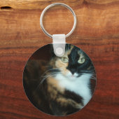 Miss Calico Kat Sleutelhanger (Voorkant)