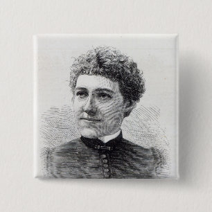 Miss Charlotte Robinson Vierkante Button 5,1 Cm
