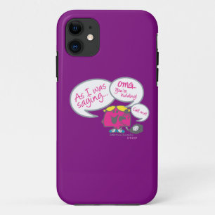 Miss Chatterbox en telefoon iPhone 11 Hoesje