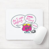 Miss Chatterbox en telefoon Muismat (Met muis)