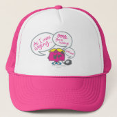 Miss Chatterbox en telefoon Trucker Pet (Voorkant)