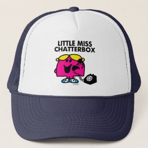 Miss Chatterbox en zwarte telefoon Trucker Pet