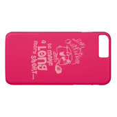 Miss Chatterbox | Korte voorraad lang papier Case-Mate iPhone Case (Achterkant (Horizontaal))