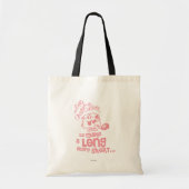 Miss Chatterbox | Korte voorraad lang papier Tote Bag (Voorkant)