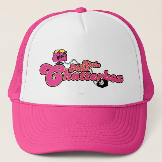 Miss Chatterbox | Lange telefoonkabel Trucker Pet (Voorkant)