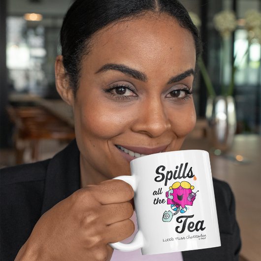 Miss Chatterbox morst alle thee Koffiemok