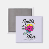 Miss Chatterbox morst alle thee Magneet (Voorkant / Achterkant)