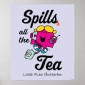 Miss Chatterbox morst alle thee Poster (Voorkant)