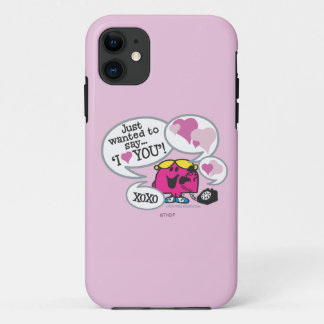 Miss Chatterbox zegt dat ik van je hou Case-Mate iPhone Case