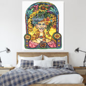 Miss Chatty Hanna Canvas Afdruk (Insitu (Slaapkamer))