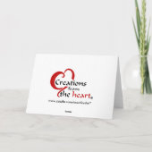 Miss Chef in de keuken Kaart (Achterkant)