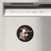 Miss Chef in de keuken Magneet (Insitu (Vaatwasser))