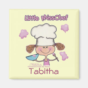 Miss Chef Personaliseren Magneet