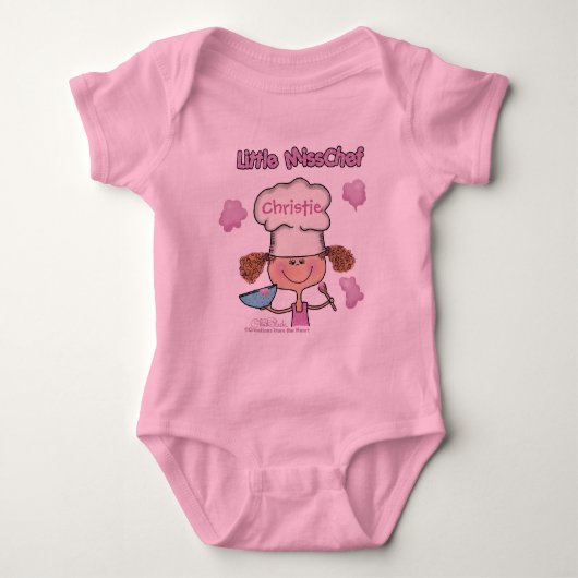 Miss Chef Personaliseren Romper (Voorkant)