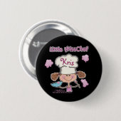 Miss Chef Personaliseren Ronde Button 5,7 Cm (Voorkant /achterkant)