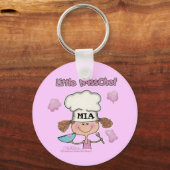 Miss Chef Personaliseren Sleutelhanger (Voorkant)