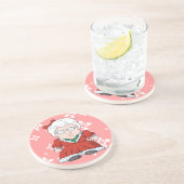 Miss Clause Zandsteen Onderzetter (Zijkant)