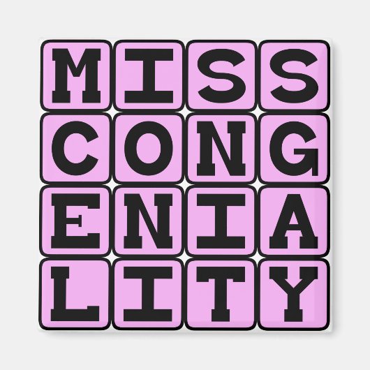 Miss Congeniality, Prijs van de Paginaant Magneet (Voorkant)