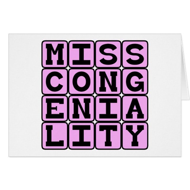 Miss Congeniality, Prijs van de Verkiezing (Voorkant Horizontaal)