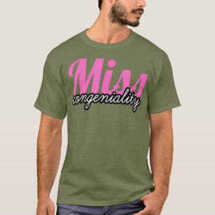 Miss Congeniality sleep koningin grand finale T-shirt