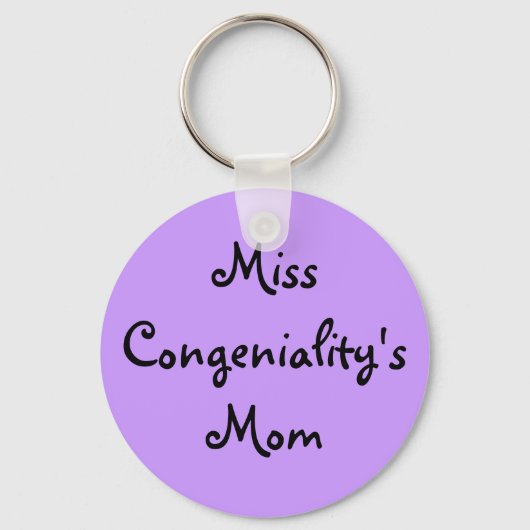 Miss Congeniality's moeder Sleutelhanger (Voorkant)