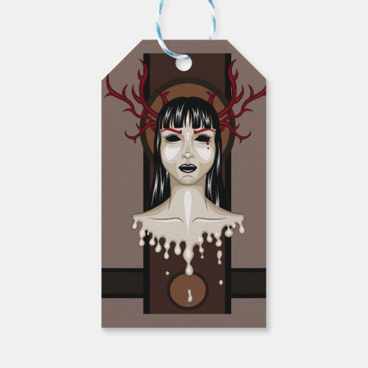 Miss D. Cadeaulabel (Achterkant)