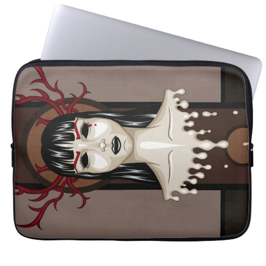 Miss D. Laptop Sleeve (Voorkant)