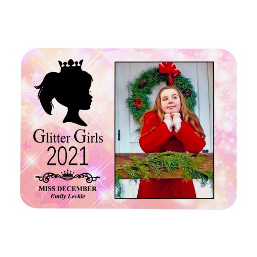 Miss December 2021 Magneet (Horizontaal)