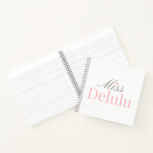 Miss Delulu, Grappig Roze Esthetisch Cadeau voor H