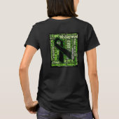 Miss Diagnosed Lyme Disease T-shirt (Achterkant)