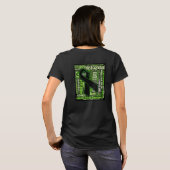 Miss Diagnosed Lyme Disease T-shirt (Achterkant volledig)
