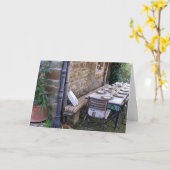 ***MISS DIE JE ZETTEN*** KAART (Gele Bloem)