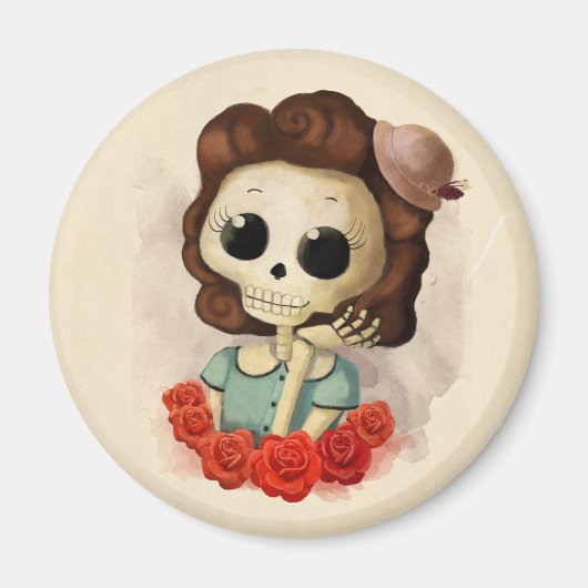 Miss Dood en Rozen Magneet (Voorkant)