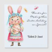 , Miss Easter Bunny Magnetic Dank u (Voorkant)