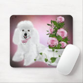 Miss Elegant Poodle Mousepad Muismat (Met muis)