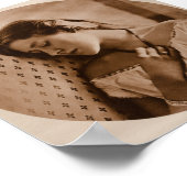 Miss Ellen Terry, Julia Margaret Cameron Poster (Hoek)