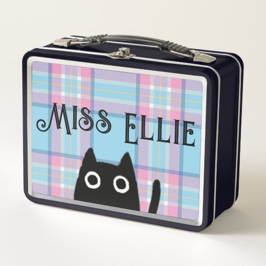 Miss Ellie en Cat Black Lunchbox (Voorkant)