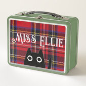 Miss Ellie en Cat Green Lunchbox (Voorkant)