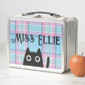 Miss Ellie en Kat RVS Lunchbox (In situ)