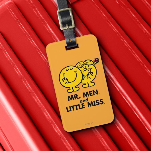 Miss en Mr Little Bagagelabel