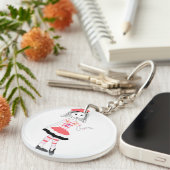 Miss Fashionista Sleutelhanger (Voorkant Rechts)