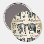 Miss' Fietsjassen -  1897 Advertentie Magneet (Voorkant / Achterkant)