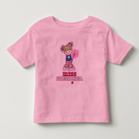 Miss Firecracker Baby's & Peuter T-shirts (Voorkant)