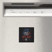 Miss Firecracker Funny 4 juli Pride Gi Magneet (Insitu (Vaatwasser))