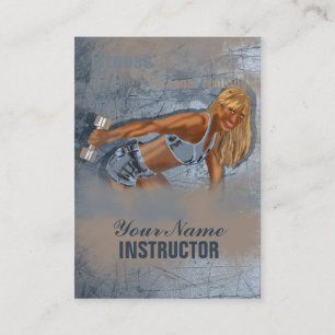 Miss Fitness II - Business-, Schedule Kaart Visitekaartje