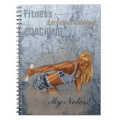 Miss Fitness II - Notitieboek (Voorkant)