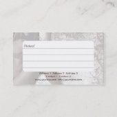 Miss Fitness III - Visitekaartje (Achterkant)